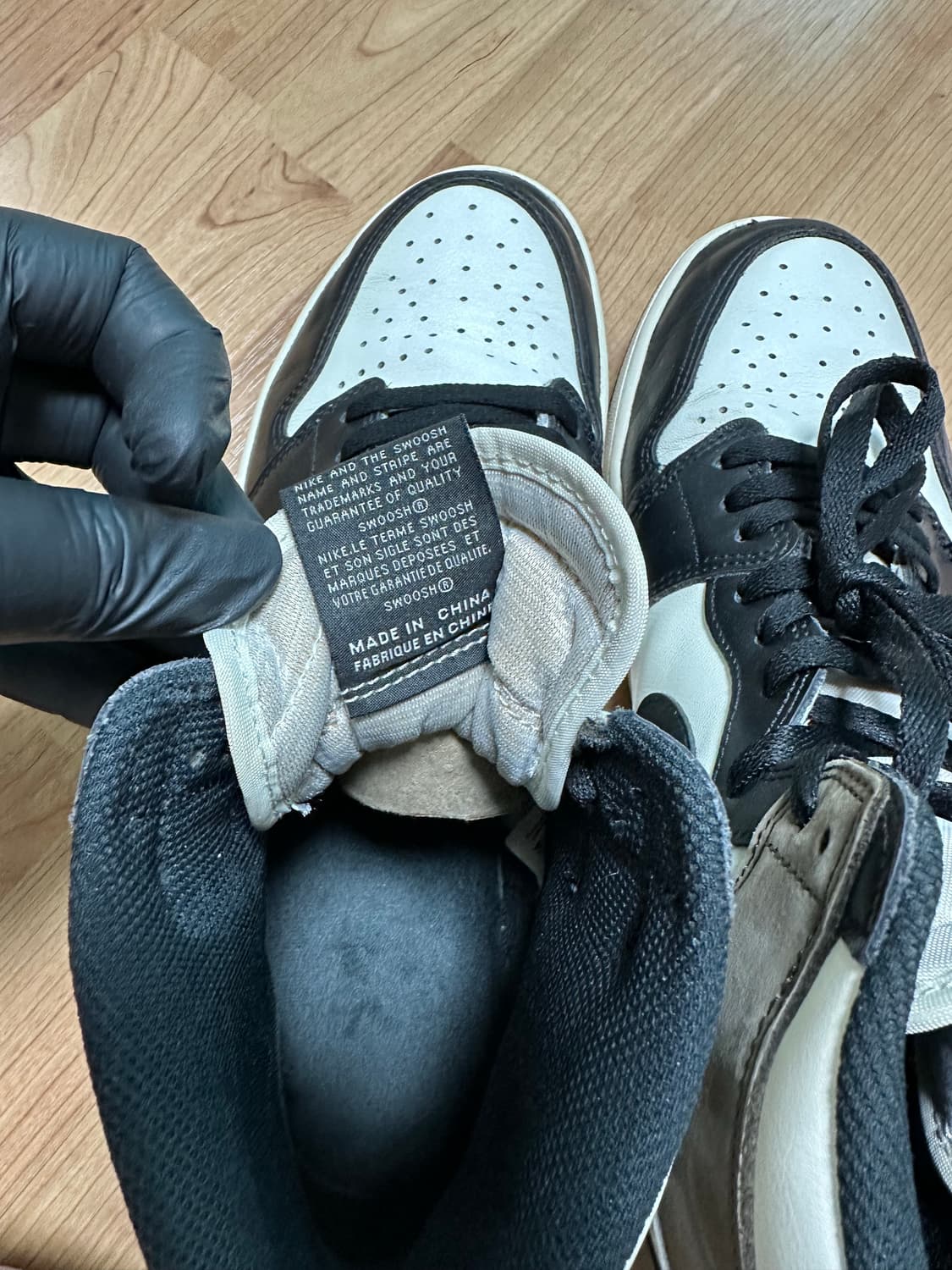 조던1 하이 다크모카 풀박스 상품이미지6