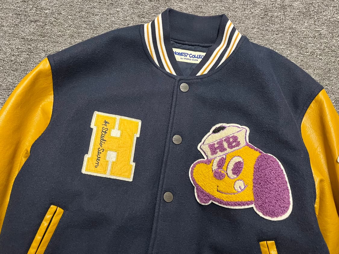 [95] 지유 G.U X HONEST COLLEGE 스타디움 자켓 상품이미지2