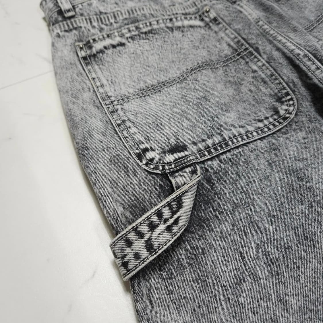 34)MAISON MINED 메종미네드 카펜터 와이드 데님 청바지 상품이미지7