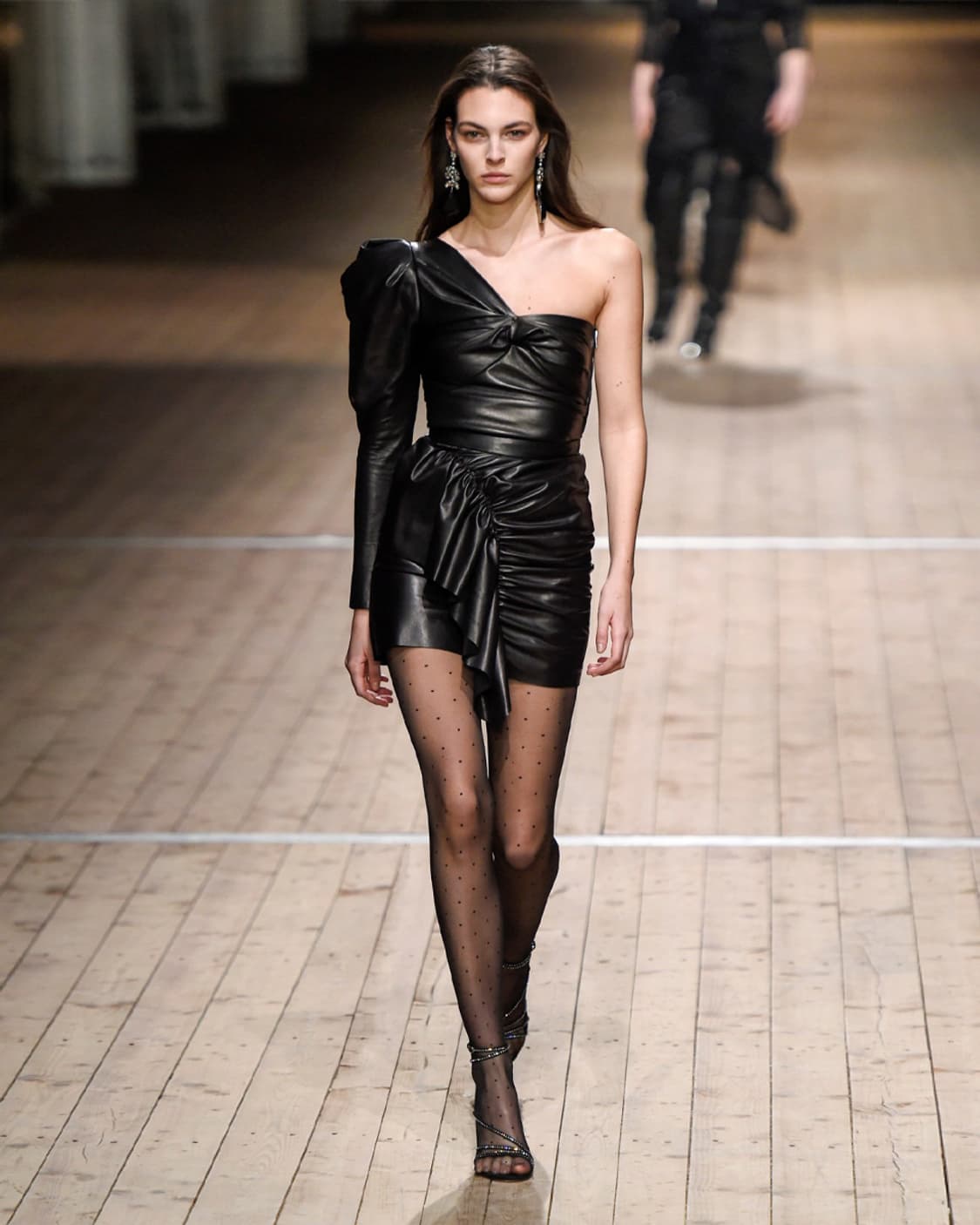 이자벨 마랑 2018F/W 램레더 드레이프 스커트 상품이미지2