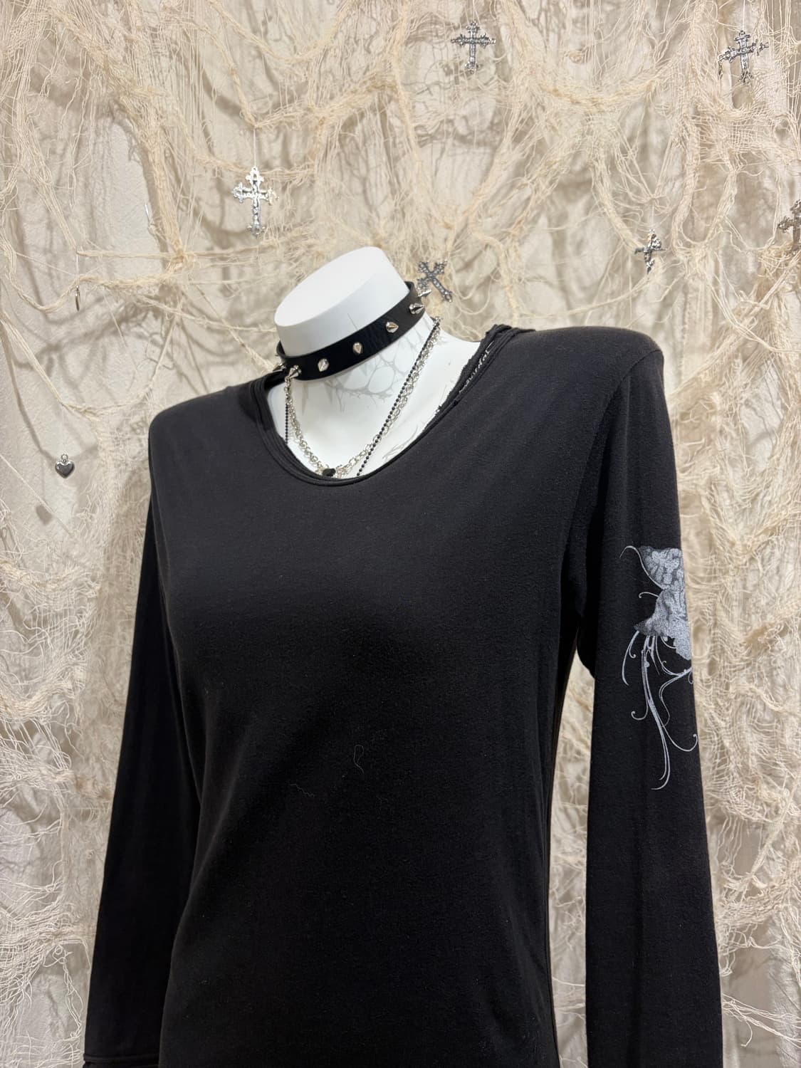 00's Gothic detail long sleeve 상품이미지5