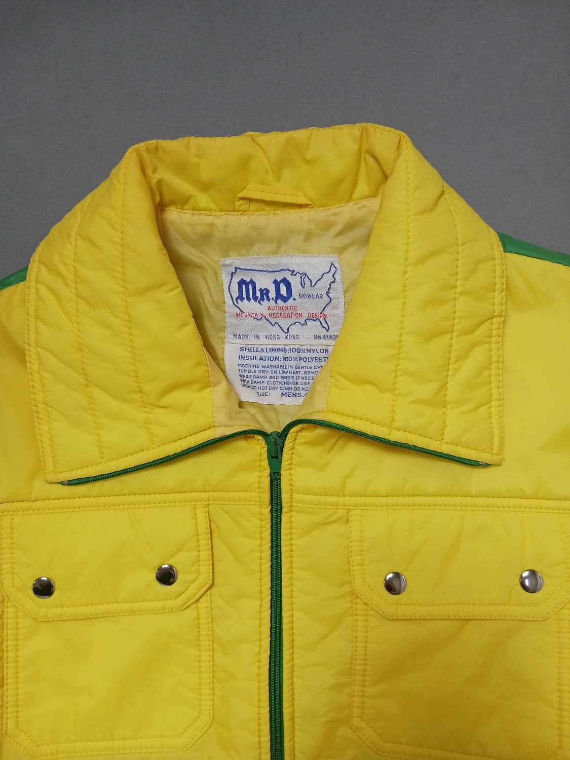 [L] Mr.D 스키 경량 패딩 크롭 자켓 상품이미지2