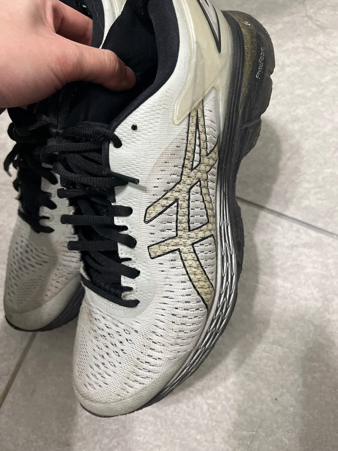 아식스 젤카야노 25 글레이셔 그레이 265 사이즈 상품이미지3