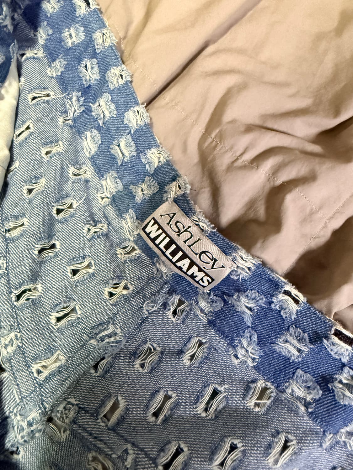 에슐리 윌리엄스 도트 펀치 데님 상품이미지6