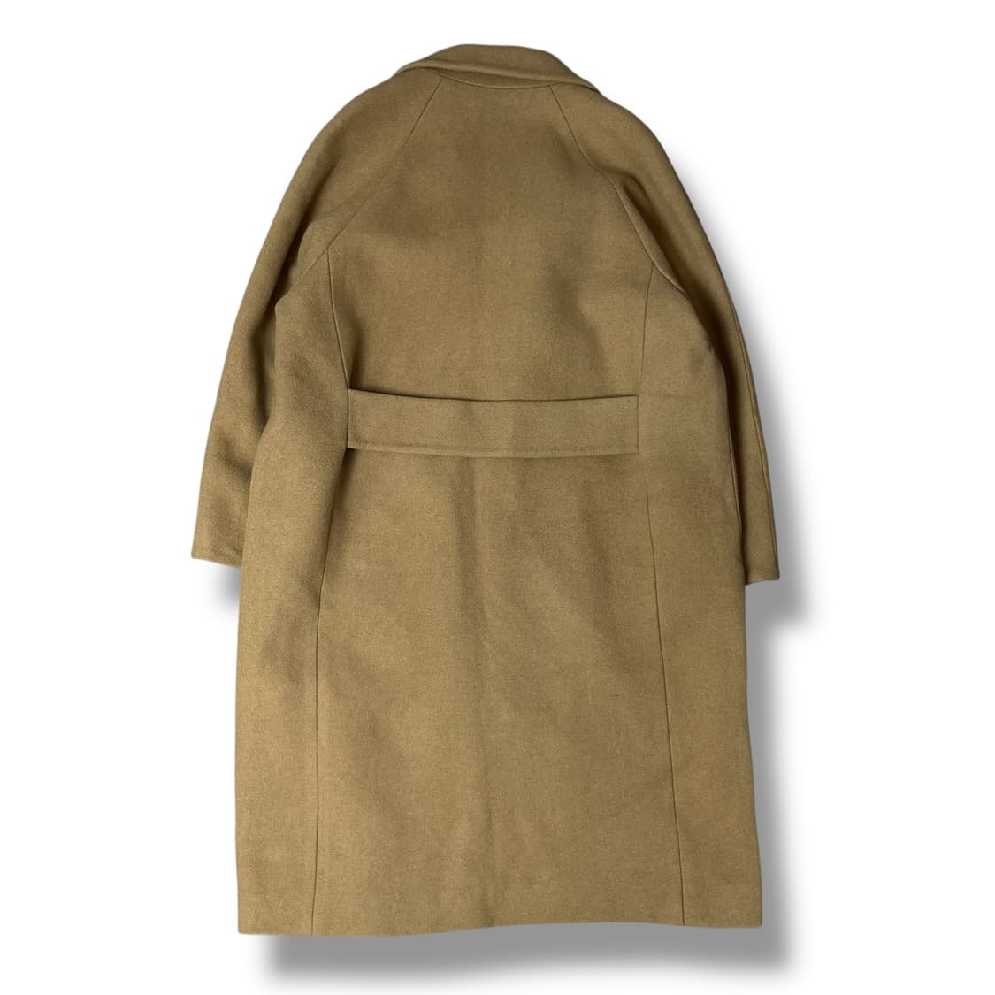 플라스틱 아일랜드 카멜 혼방 투포켓 코트 M 상품이미지2