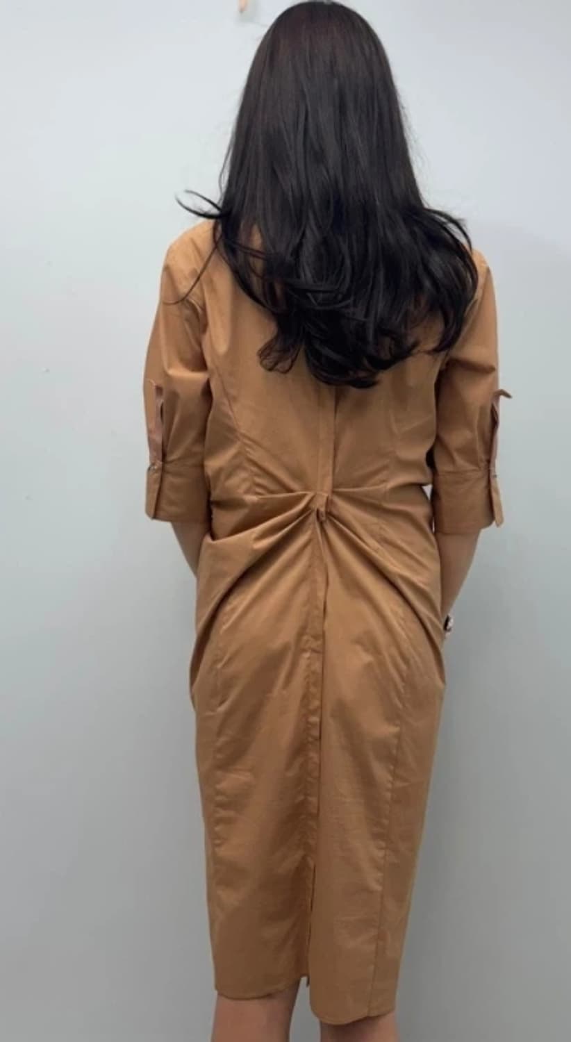 한섬 LANVIN 랑방 랩 원피스 55 상품이미지2