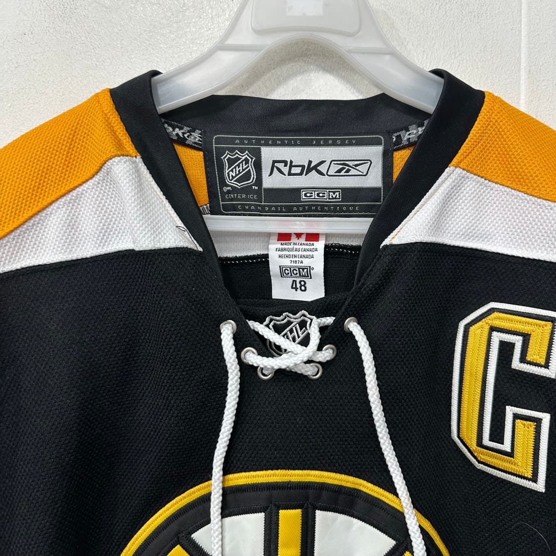 리복 NHC 보스턴 브루인스 하키져지 상품이미지2