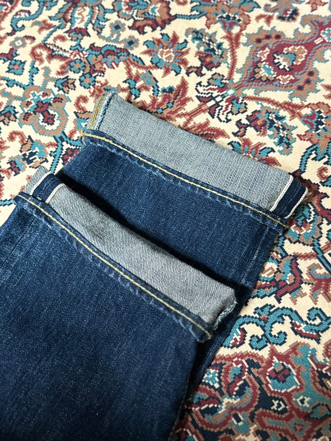 더블알엘 로우스트레이트 셀비지 데님팬츠 (30x30) 상품이미지5