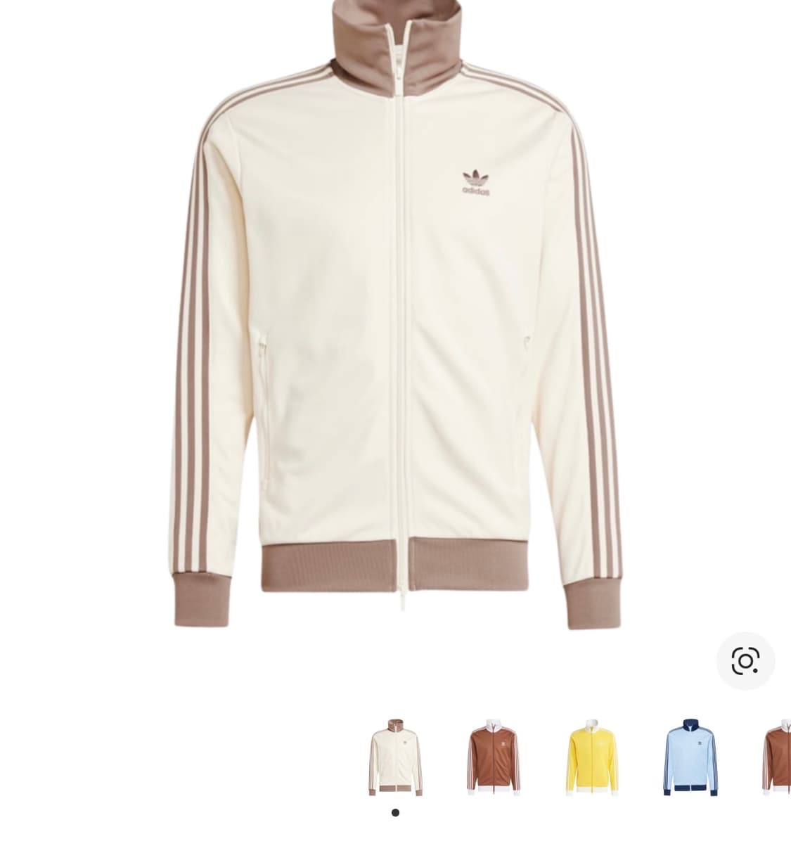 아디다스 아디컬러 클래식 베켄바우어 트랙탑 원더 화이트 트레이스 브라운 상품이미지1