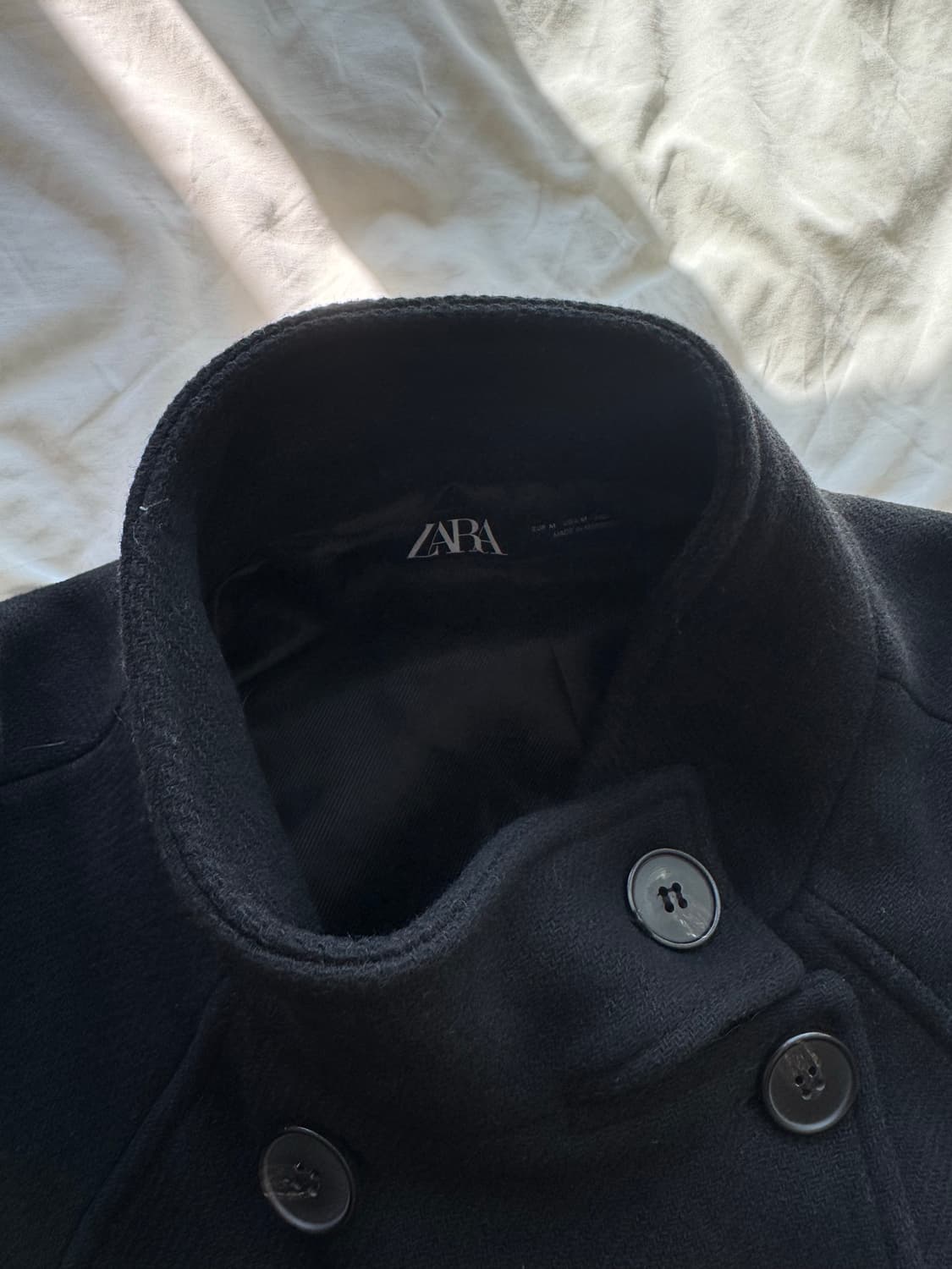 자라 숏 더블코트 상품이미지3