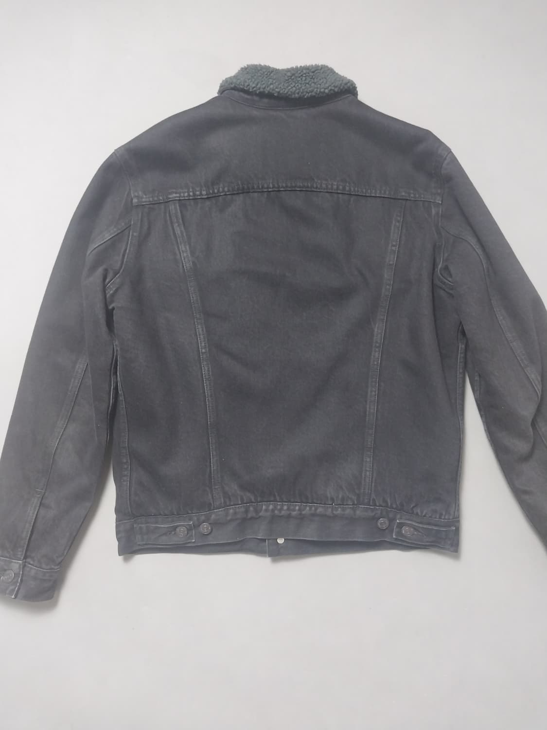 [M] 리바이스 타입3 블랙 쉐르파 트러커 자켓 상품이미지7