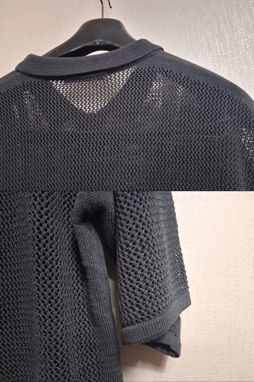 저널 스탠다드 남성 매쉬니트티 오픈니트가디건 미착용컨디션 105 110 상품이미지5