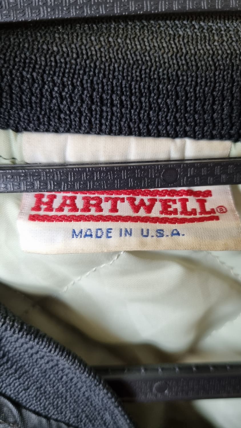 HARTWELL SCSA 바시티 점퍼 LARGE 블랙 상품이미지2