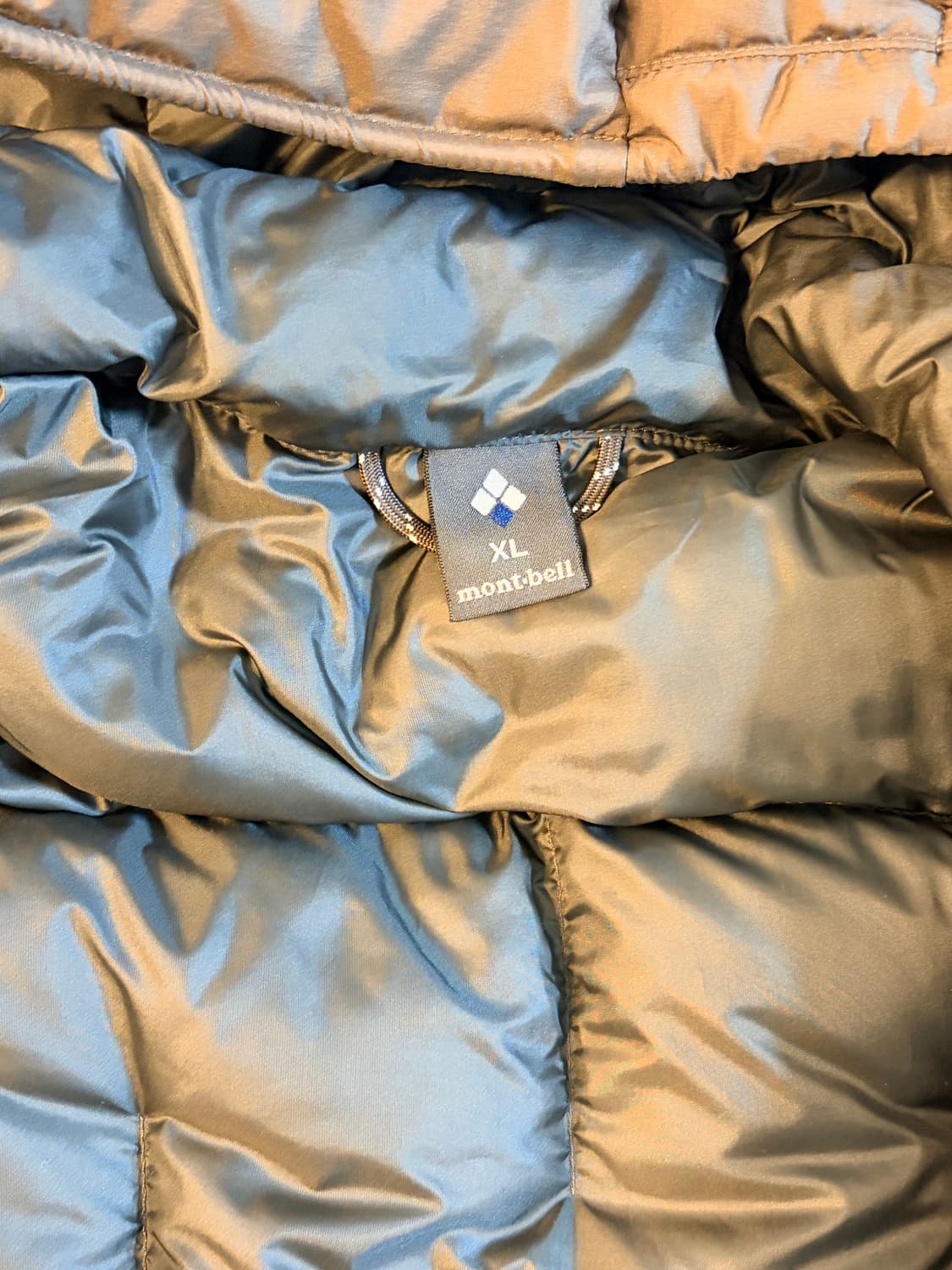 몽벨 재팬 EX800 네이지 다운 파카 다크브라운 상품이미지3