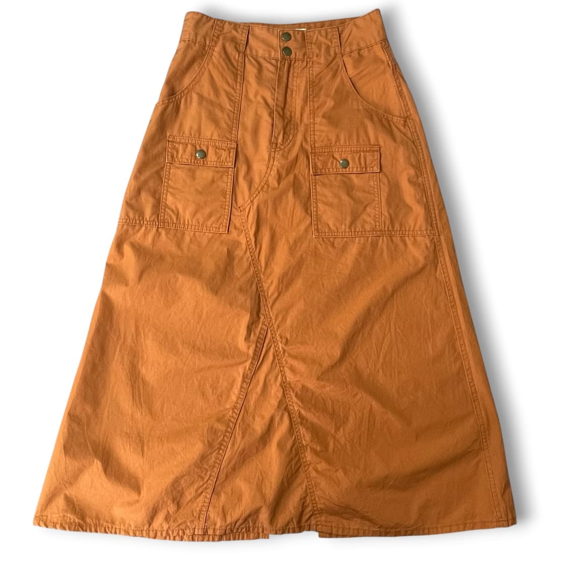 (27) 빔즈보이 오렌지 롱스커트 상품이미지1