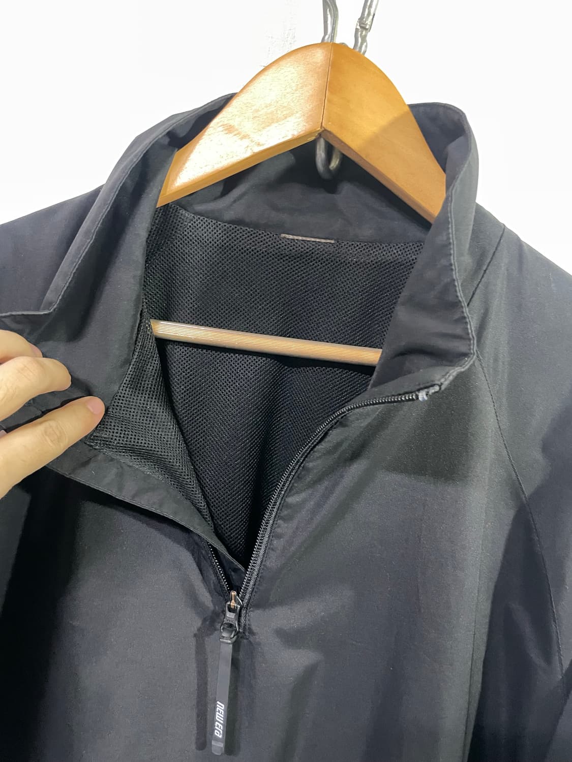 뉴에라 아노락 반집업 뉴에라 우븐 나일론 바람막이 110 2XL 상품이미지4