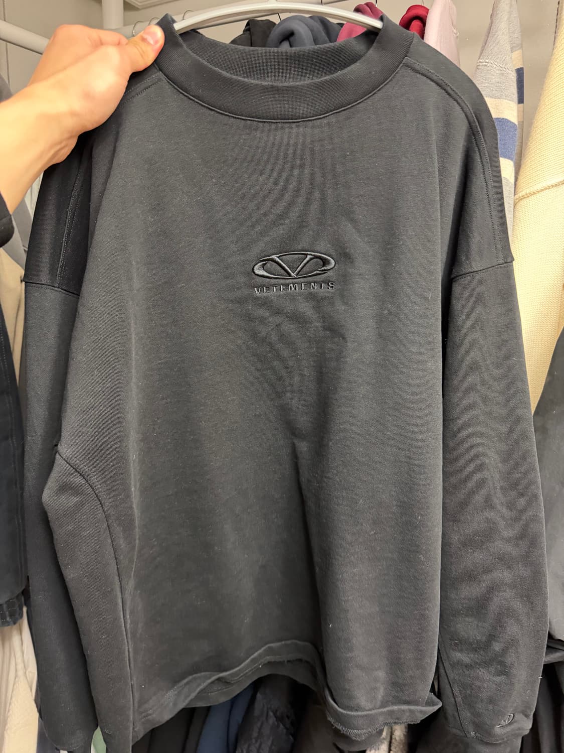 베트멍 블랙 스웨트셔츠 L (XL) 상품이미지1