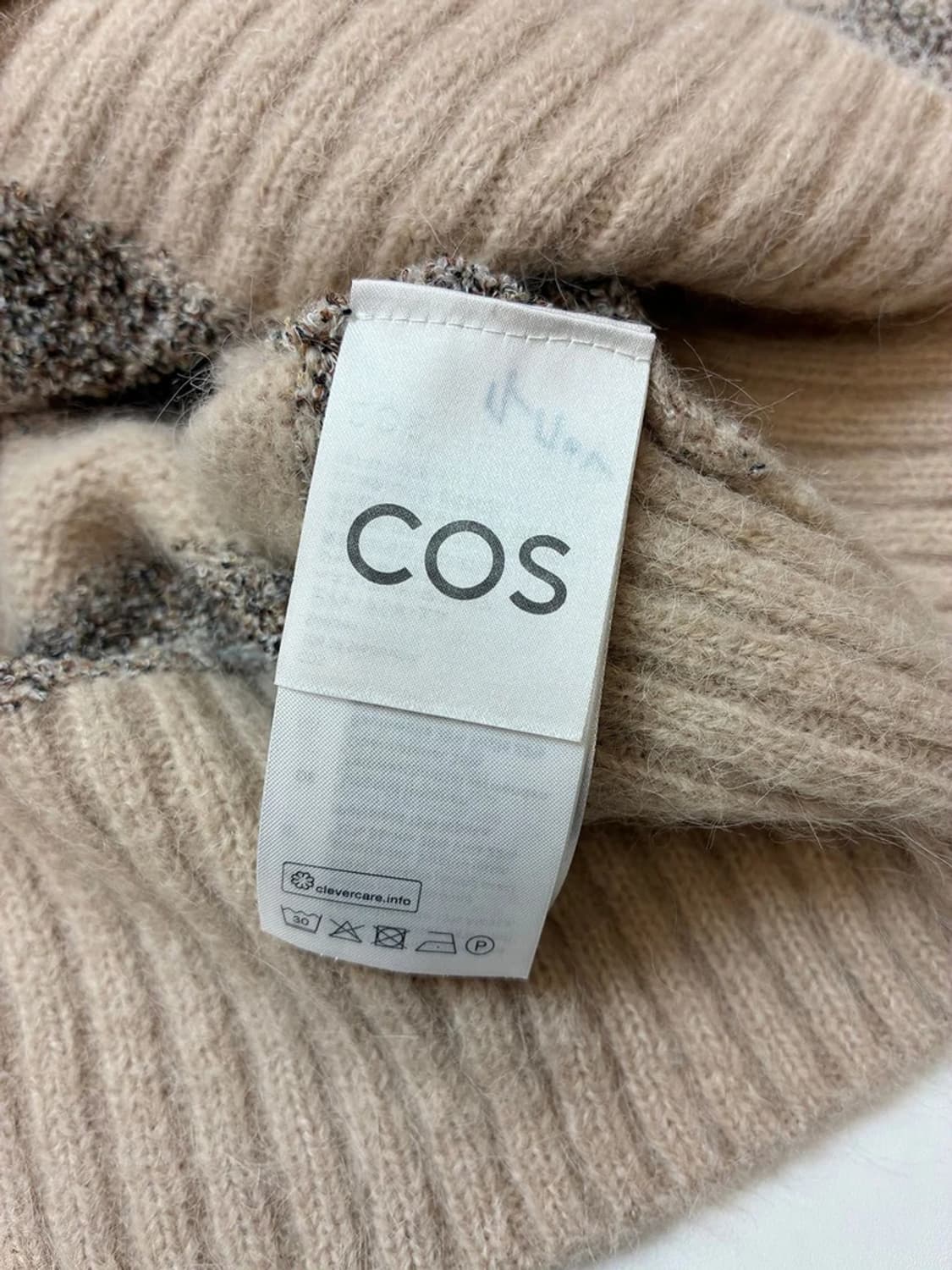 코스 COS 크롭 스트라이프 울 혼방 니트 가디건 PN5134 상품이미지7