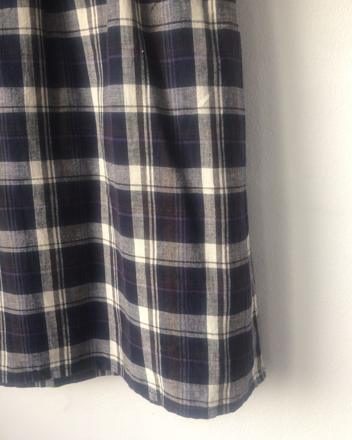 Belted check pattern skirt 상품이미지4
