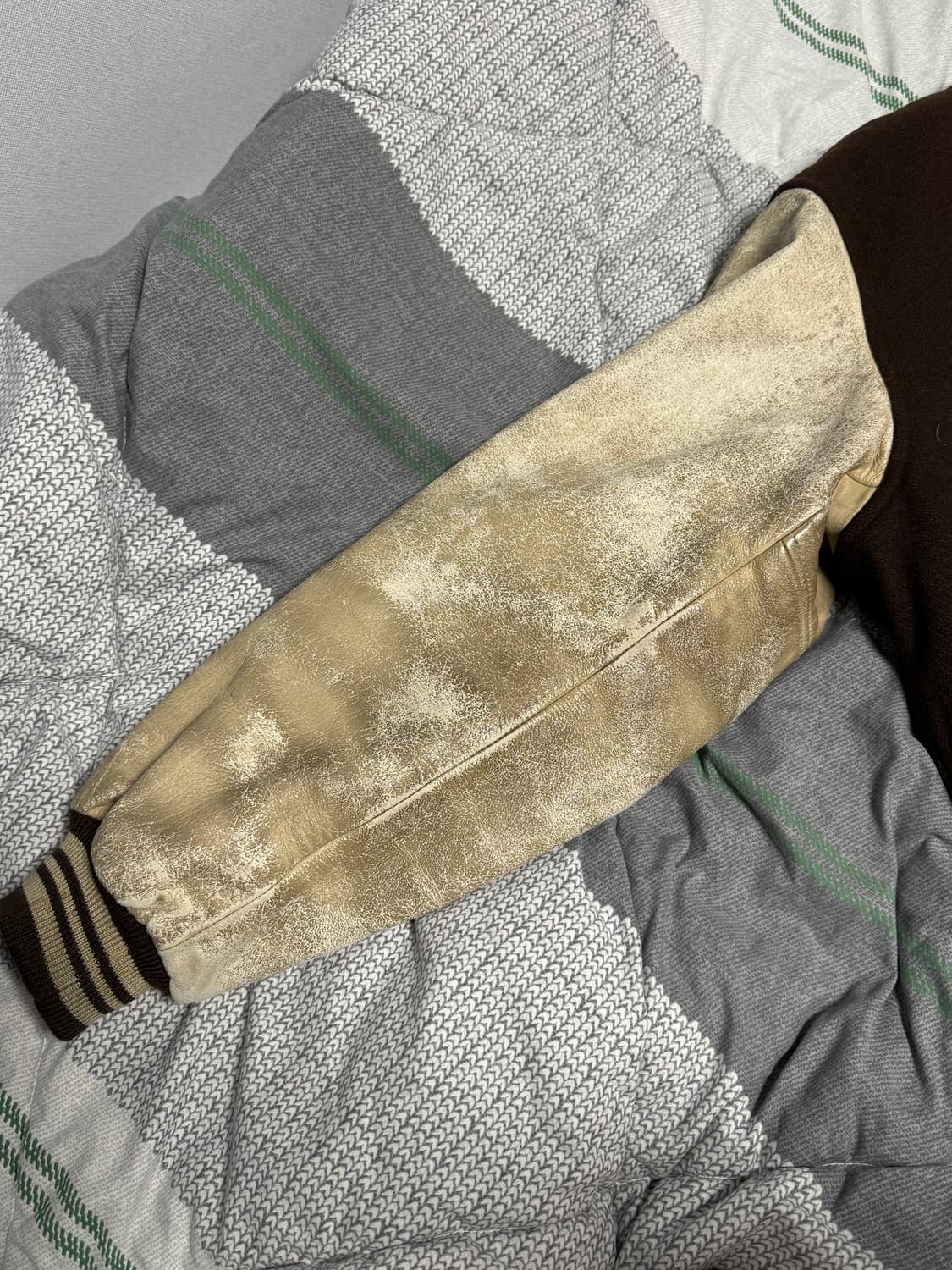 80s PEYTON PLACE FOR MEN 바시티 자켓 상품이미지8