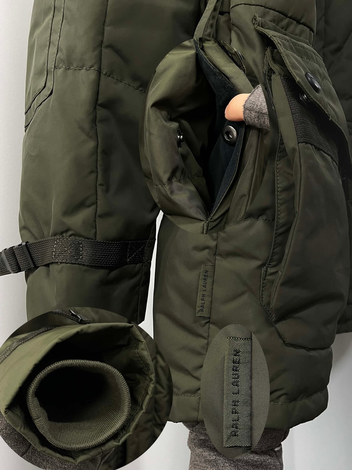폴로 랄프로렌 말라드덕 사파리 유틸리티 다운파카 자켓 상품이미지8