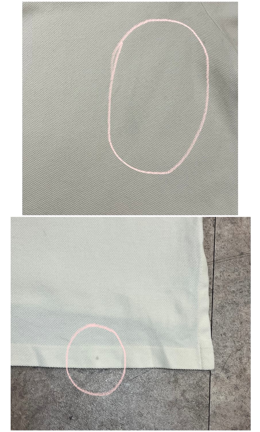 폴로 랄프로렌 빅포니 반팔 카라티 화이트 L #csz3833 상품이미지9