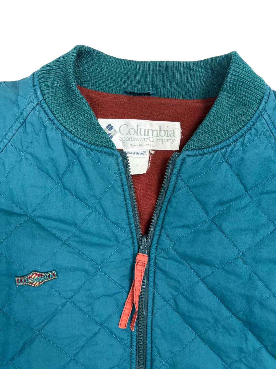 콜롬비아 퀄팅 블루종 점퍼 상품이미지4