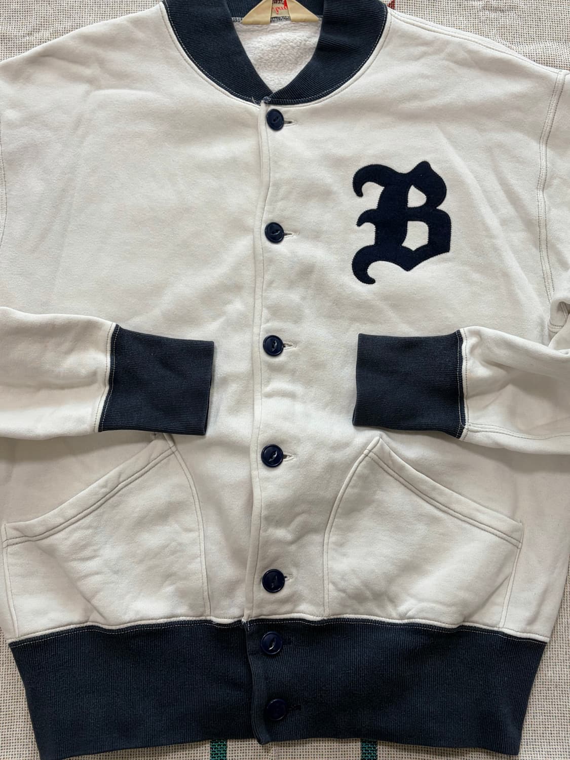 쿠쉬맨 trainer sweat suit / 베이스볼 스웻 상품이미지4