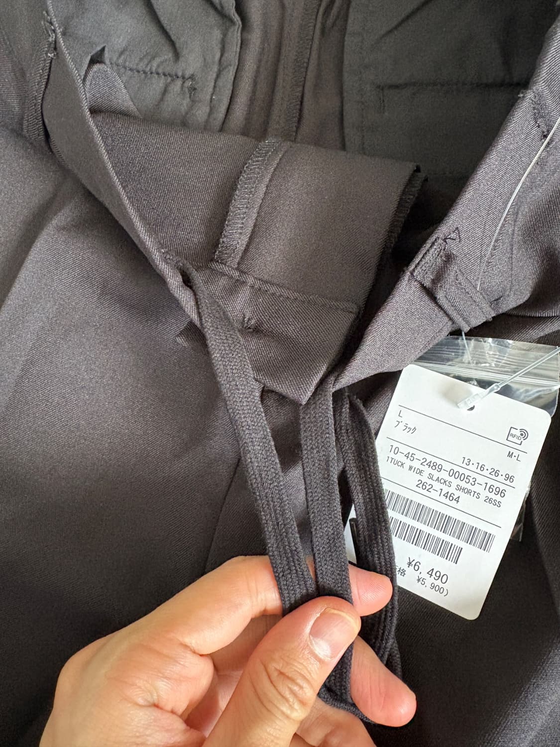 1tuck wide slacks shorts 버뮤다 팬츠 상품이미지7