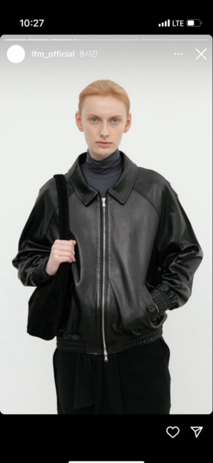 Lfm Leather Bomber Jacket 상품이미지8
