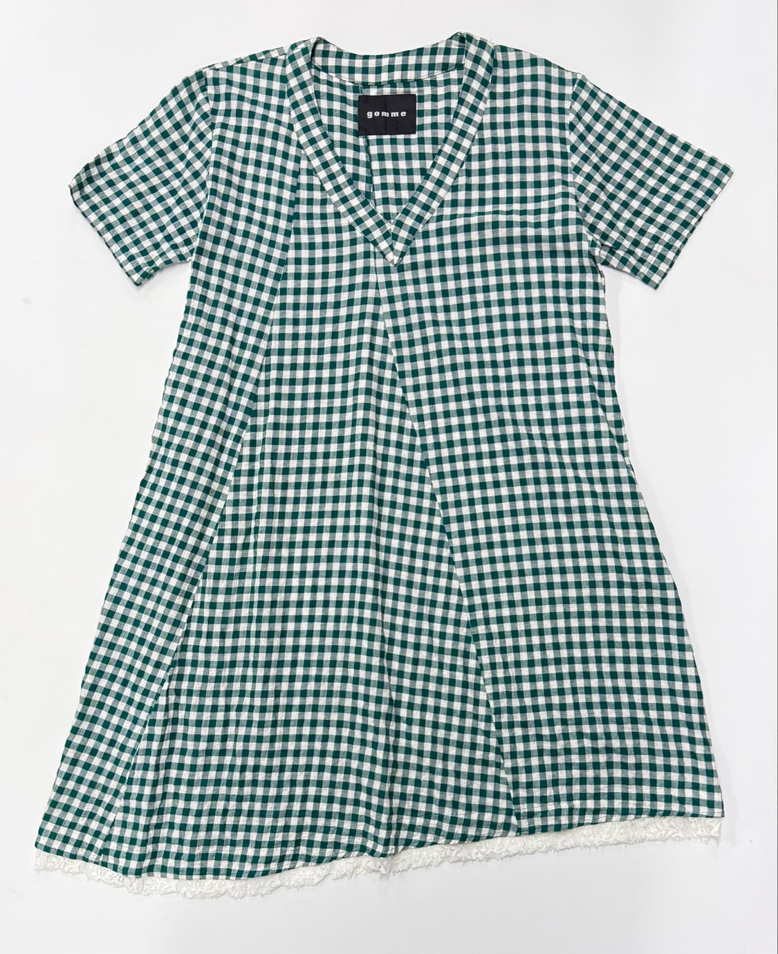 Gomme gingham check dress 상품이미지2