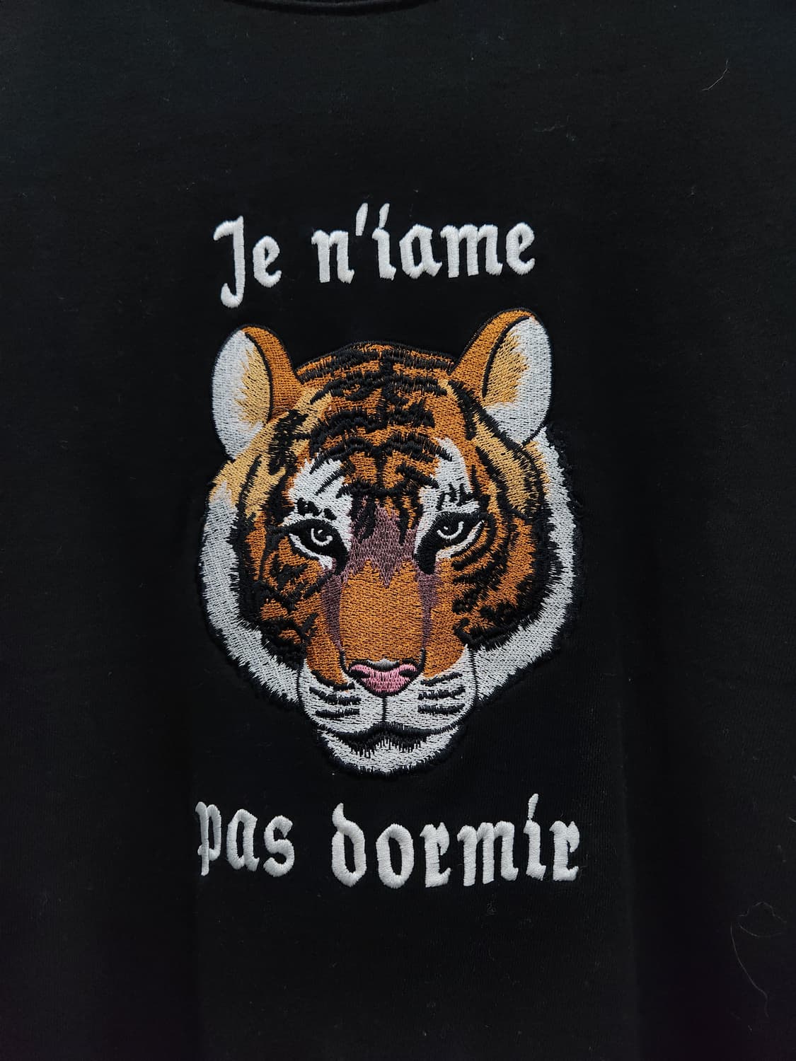 타이거 자수 맨투맨 여성 프리사이즈 상품이미지2