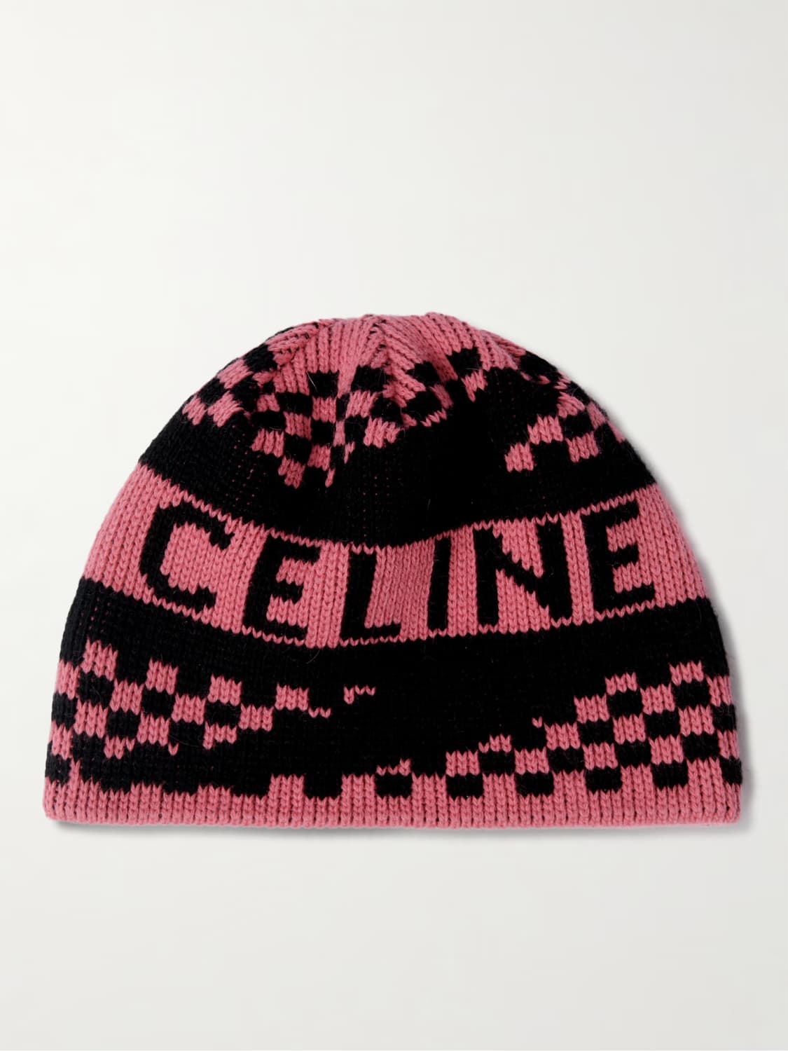 김원중님 착용 셀린느 셀린 체커보드 울니트 비니 상품이미지1