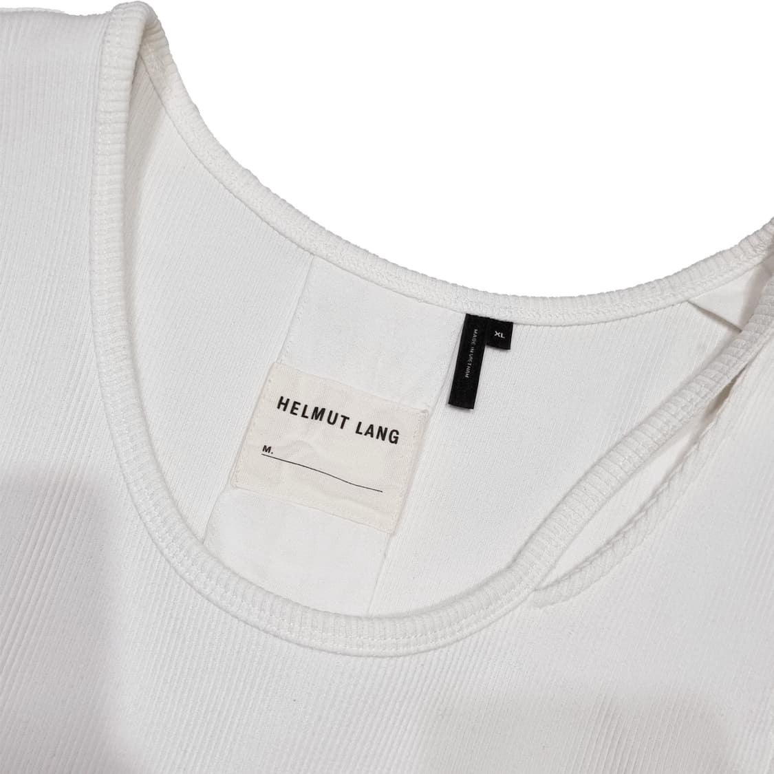 헬무트랭 - 18SS 리빌 탱크탑 - 화이트 - XL 상품이미지3