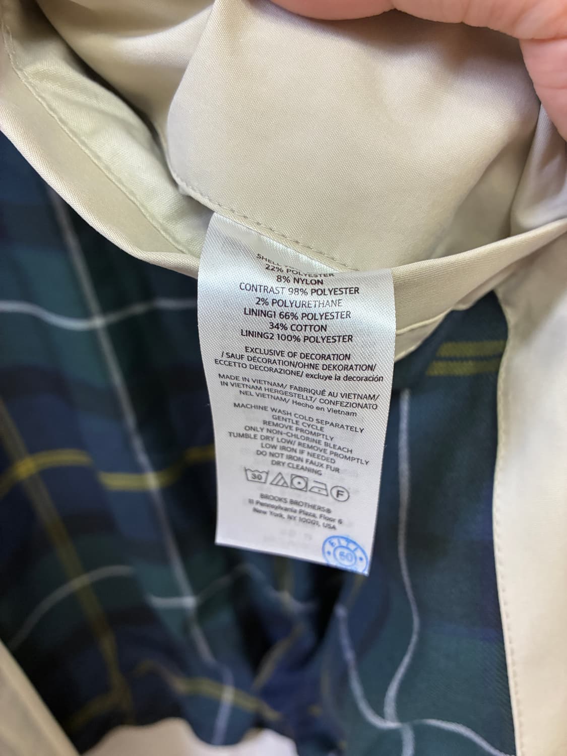 브룩스 브라더스 남성 자켓 상품이미지3