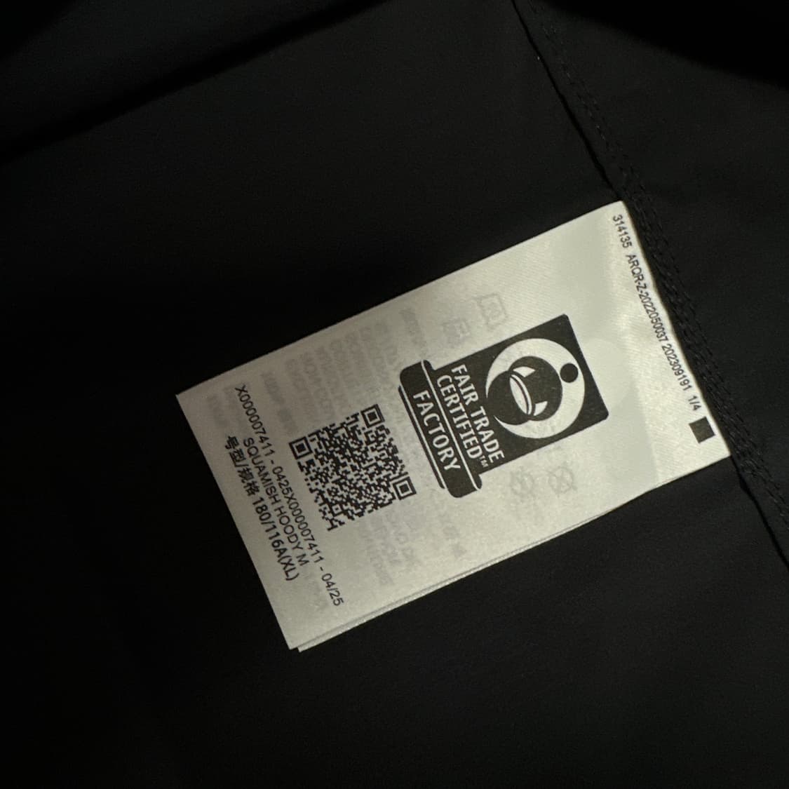 ARC'TERYX 아크테릭스 스쿼미시 후디 자켓 상품이미지7