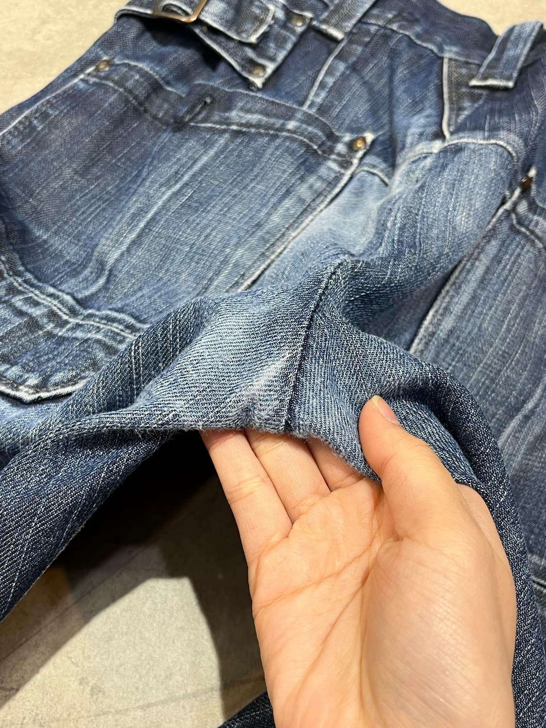 G-Star Raw 락펑크 버클 와이드 데님 팬츠  상품이미지10