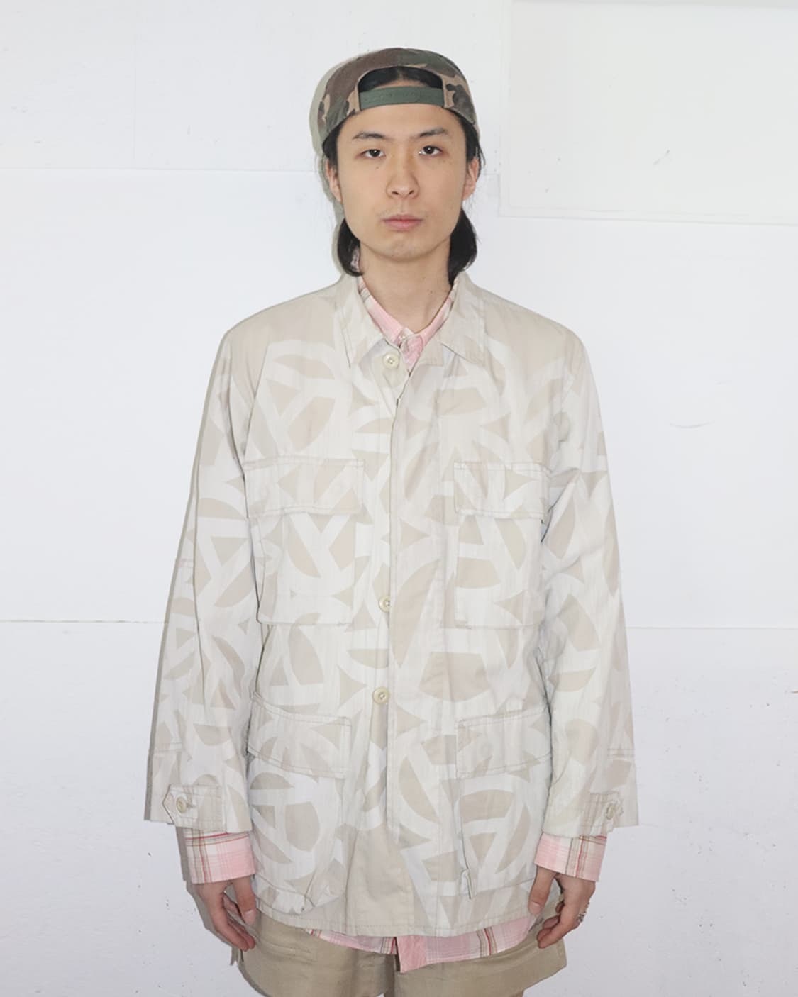 준야 와타나베 AD2003 아나키 페인트 자켓 상품이미지1