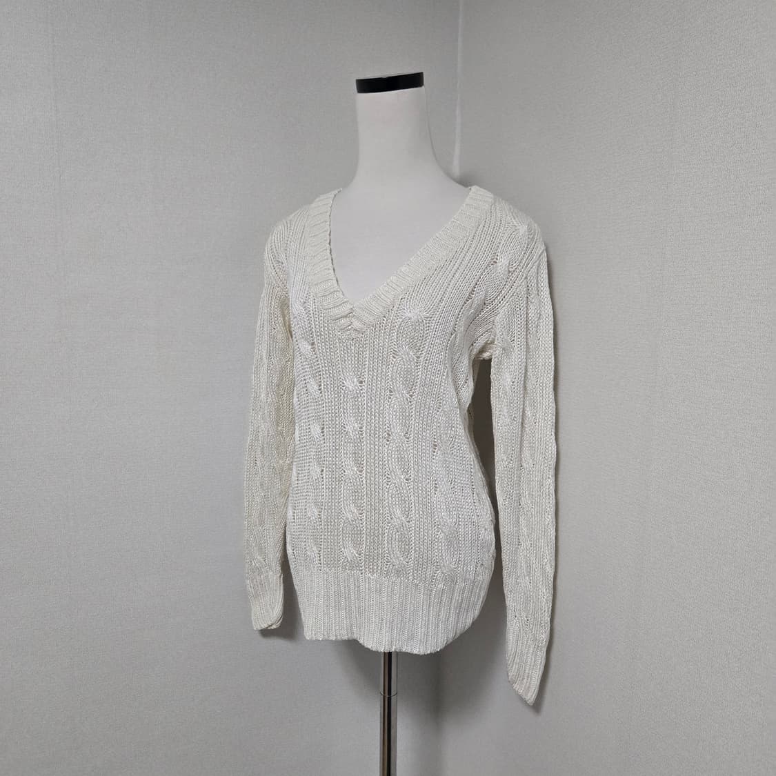 랄프로렌 린넨 브이넥 니트 / 여성 니트/ 여자 니트  상품이미지5