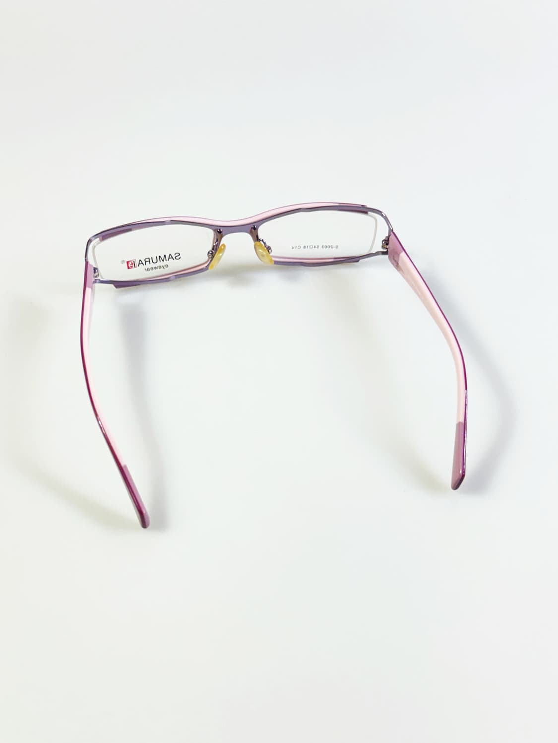 SAMURAI EYEWEAR 레이어드 스퀘어 메탈 빈티지 안경 상품이미지5