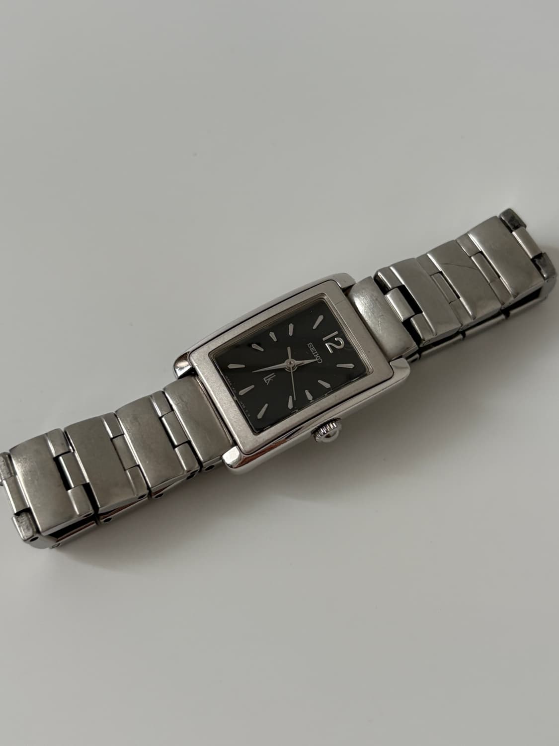 90s lukia black square ladies quartz 상품이미지4