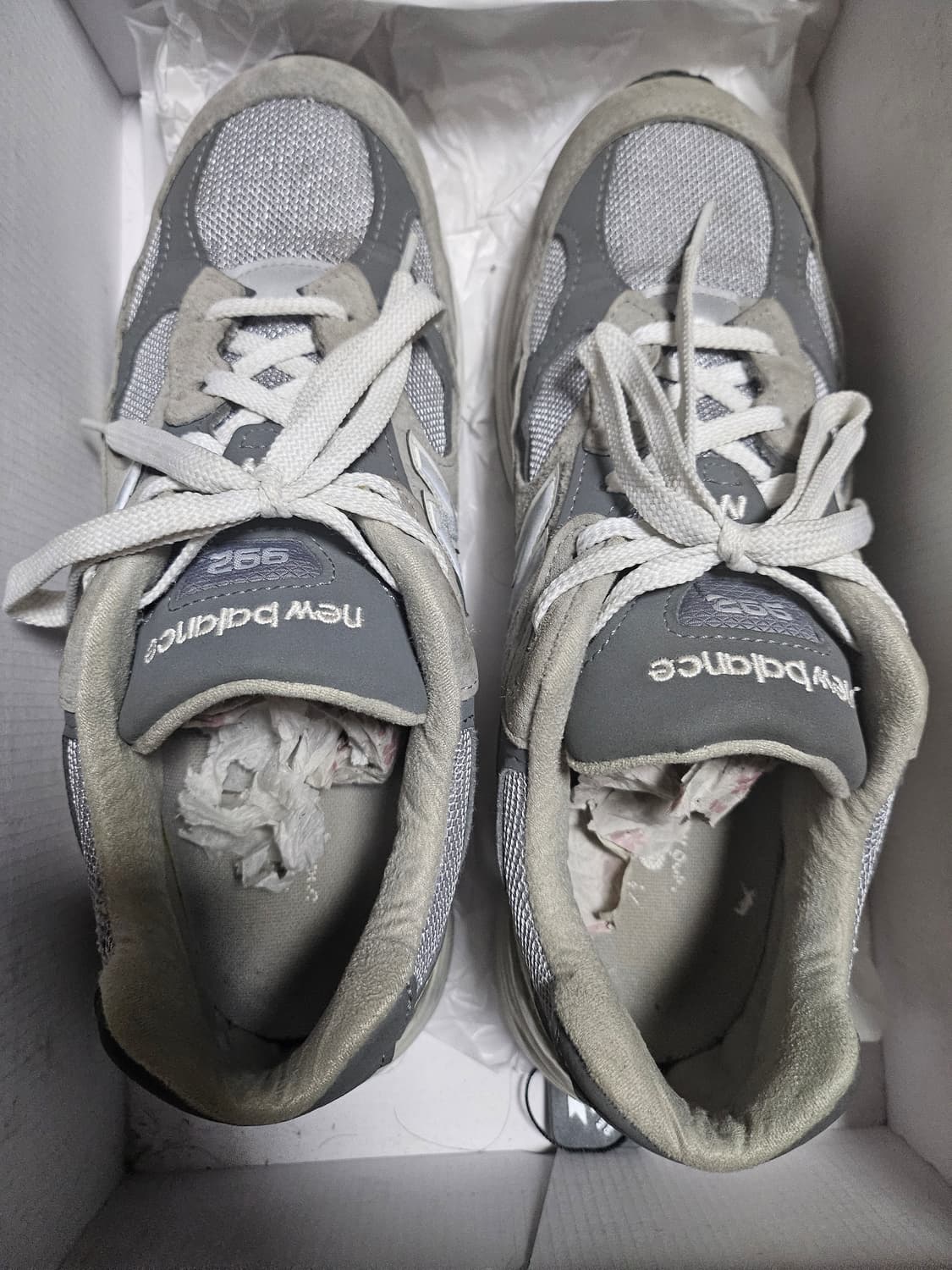 [270]구형 뉴발란스992 그레이 스탠다드D 상품이미지2