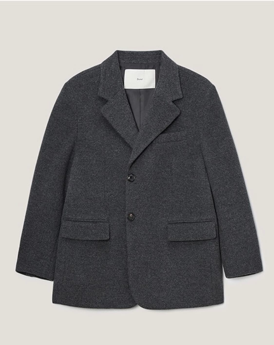 던스트 울 캐시미어 자켓 차콜 xs사이즈 상품이미지3