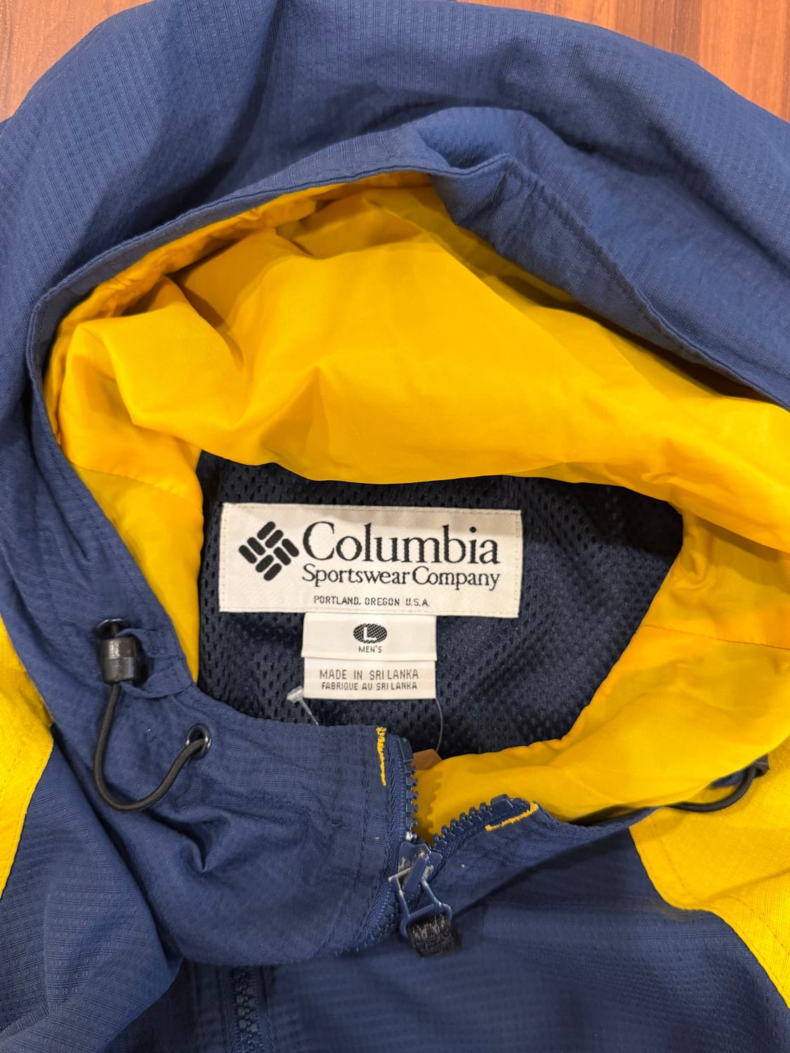00s Columbia 컬럼비아 윈드브레이커 후드 자켓 상품이미지10