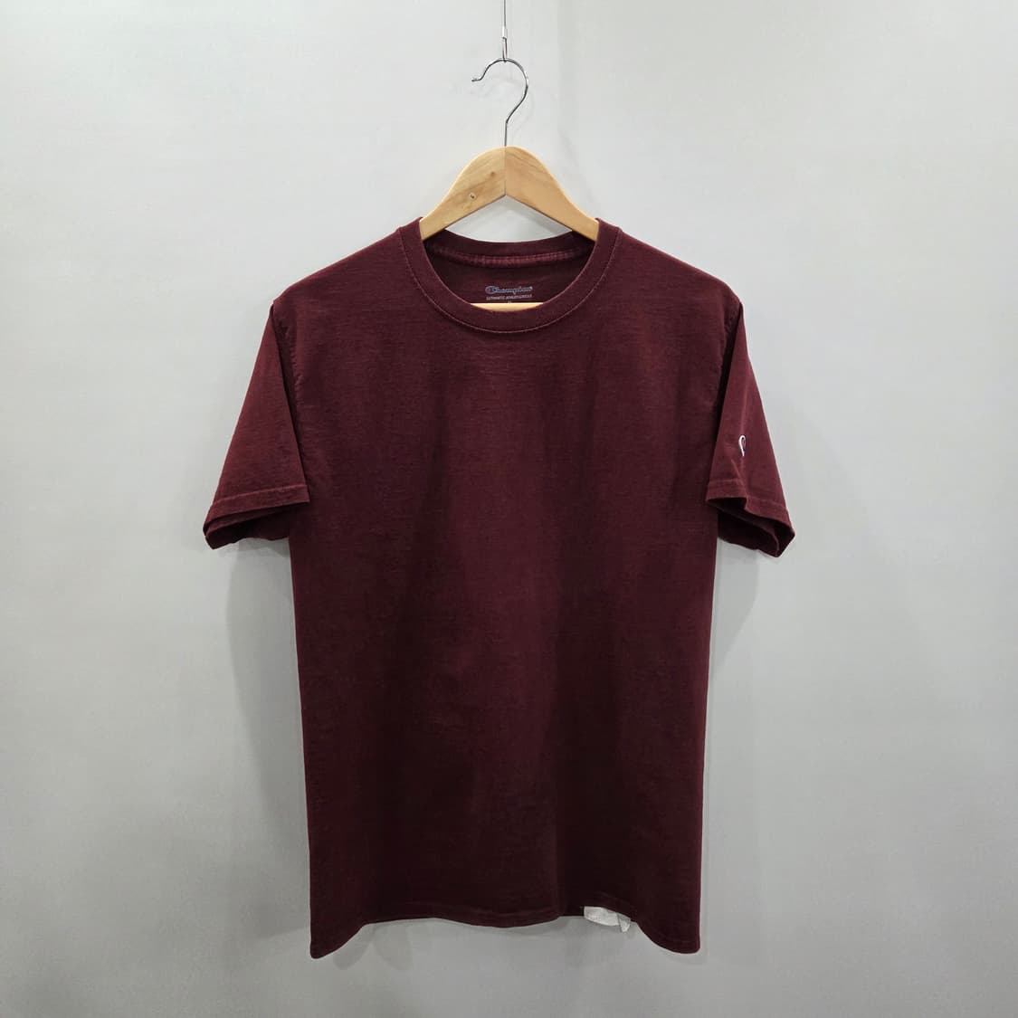 챔피온 반팔티 버건디 M 상품이미지1