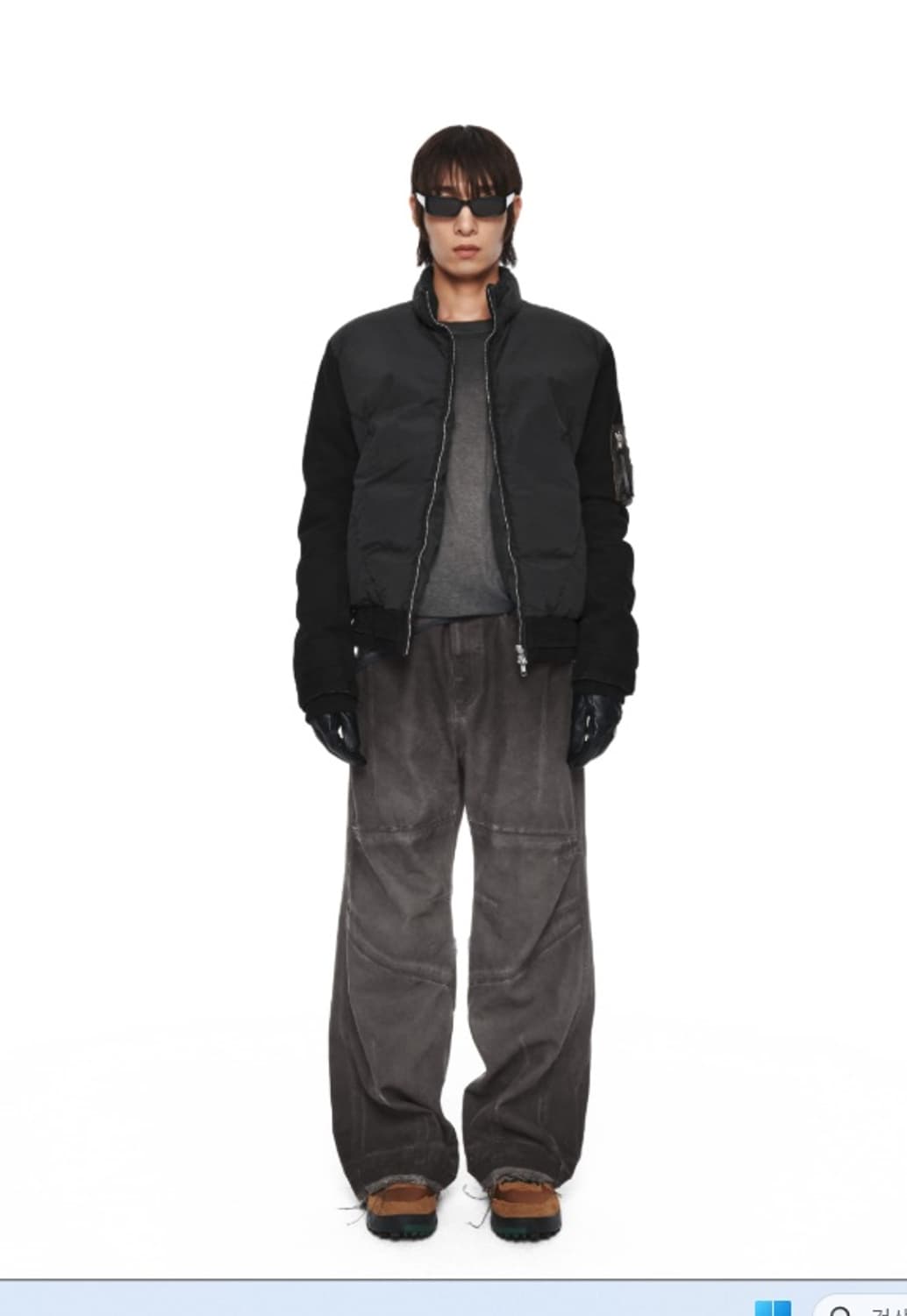 (XL)엑슬림 ep8 01 DOWN JACKET BLACK 상품이미지1