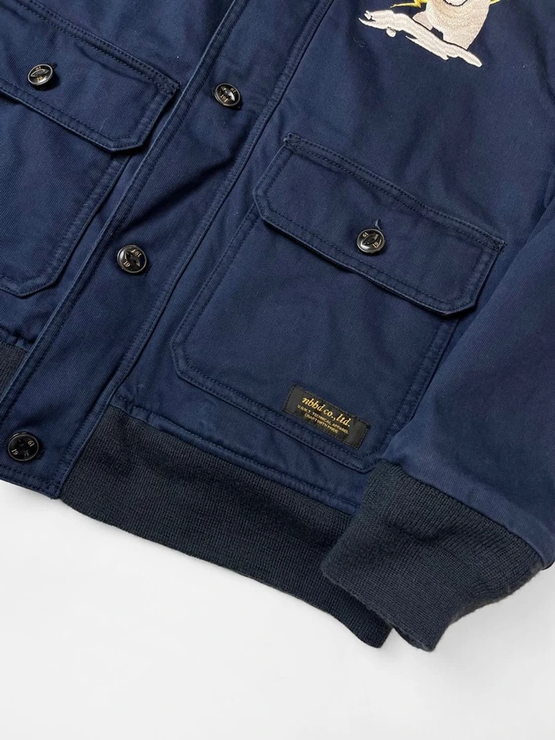 네이버후드 x 버튼 17AW B-10 알레스카 플라이트 자켓 PN4999 상품이미지4