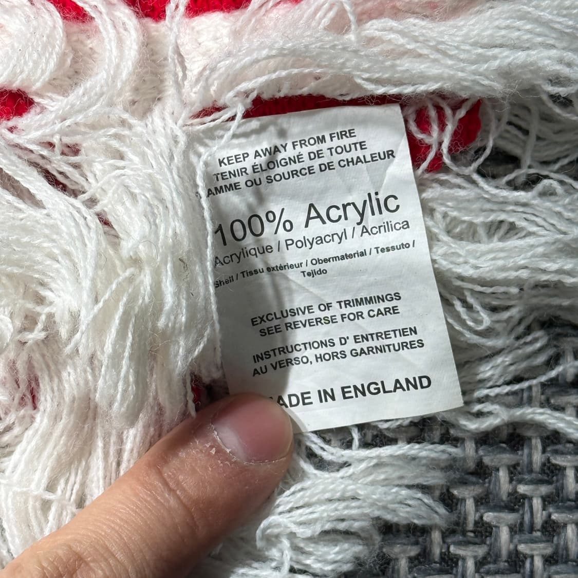 빈티지 풋볼 머플러 (old-8497) 상품이미지3