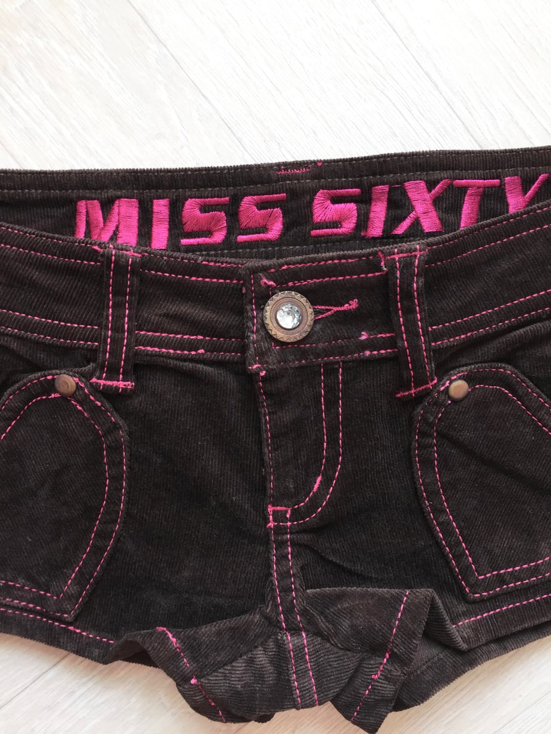 Miss Sixty Skull Coduroy Shorts 상품이미지7