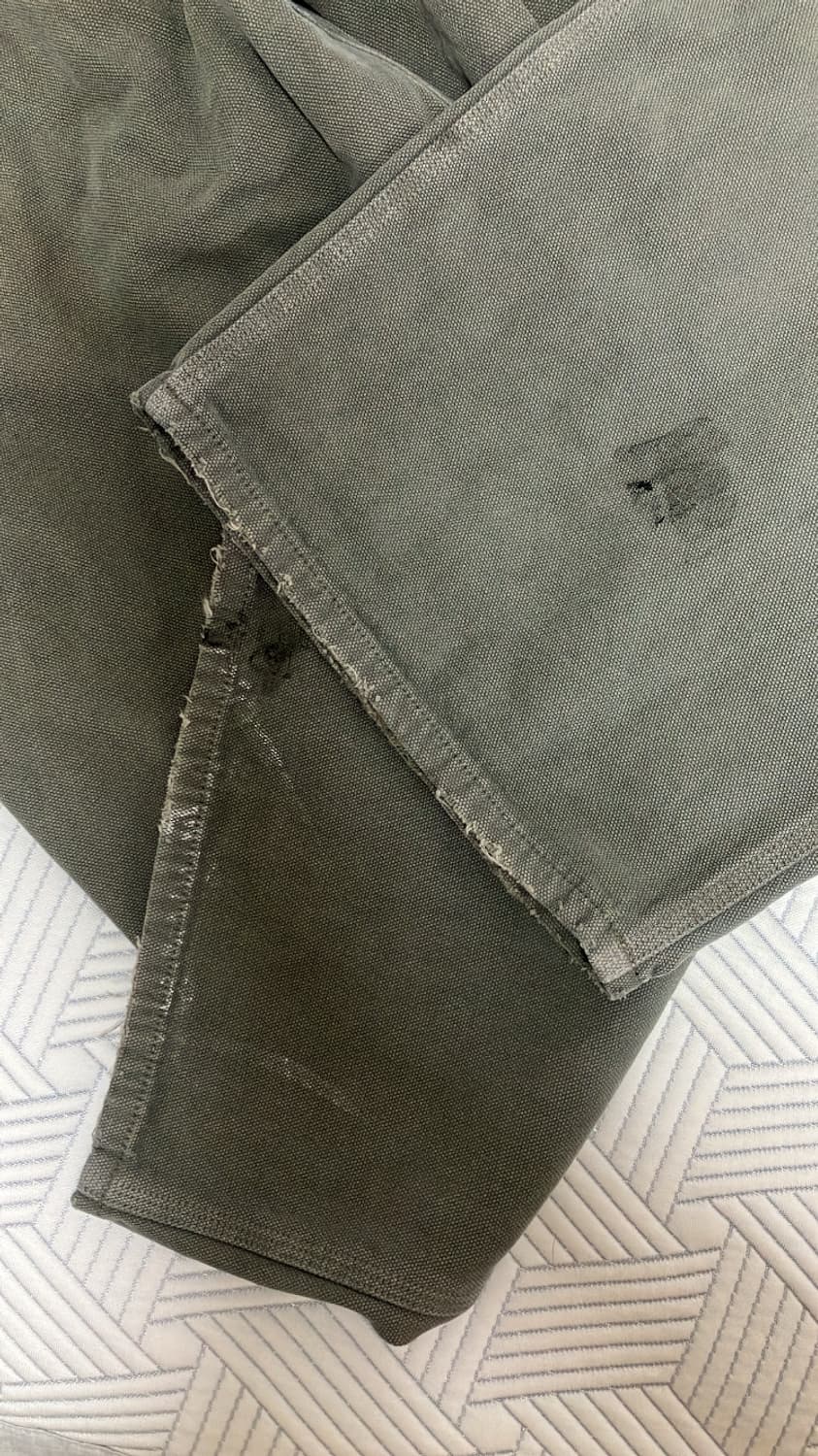 [2] 엔시브 VTG Check Mate Pants Moss 상품이미지6
